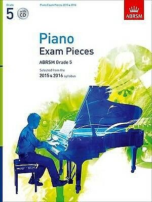 ABRSM 2015-16 Piano Exam Pieces Grade 5 (with CD)