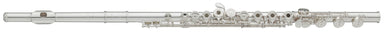 Yamaha YFL472 Silver Plated C Flute, Sterling Silver Headjoint and Body (C/B Footjoint)