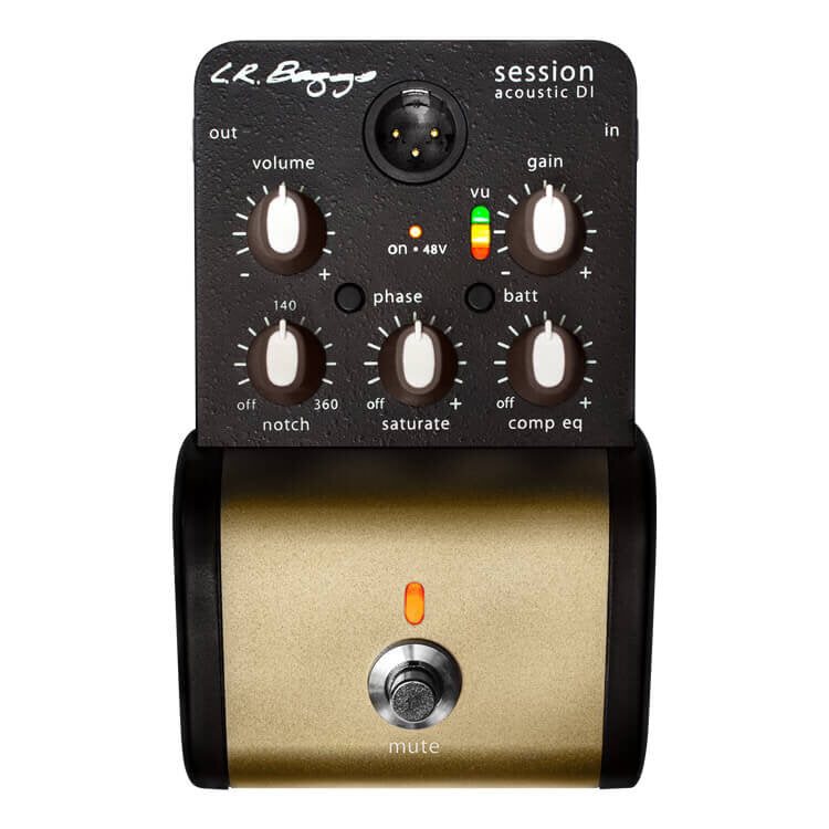 LR Baggs Session DI アコースティックDI　07c14 LR Baggs Session DI Acoustic Guitar Preamp — Tom Lee Music