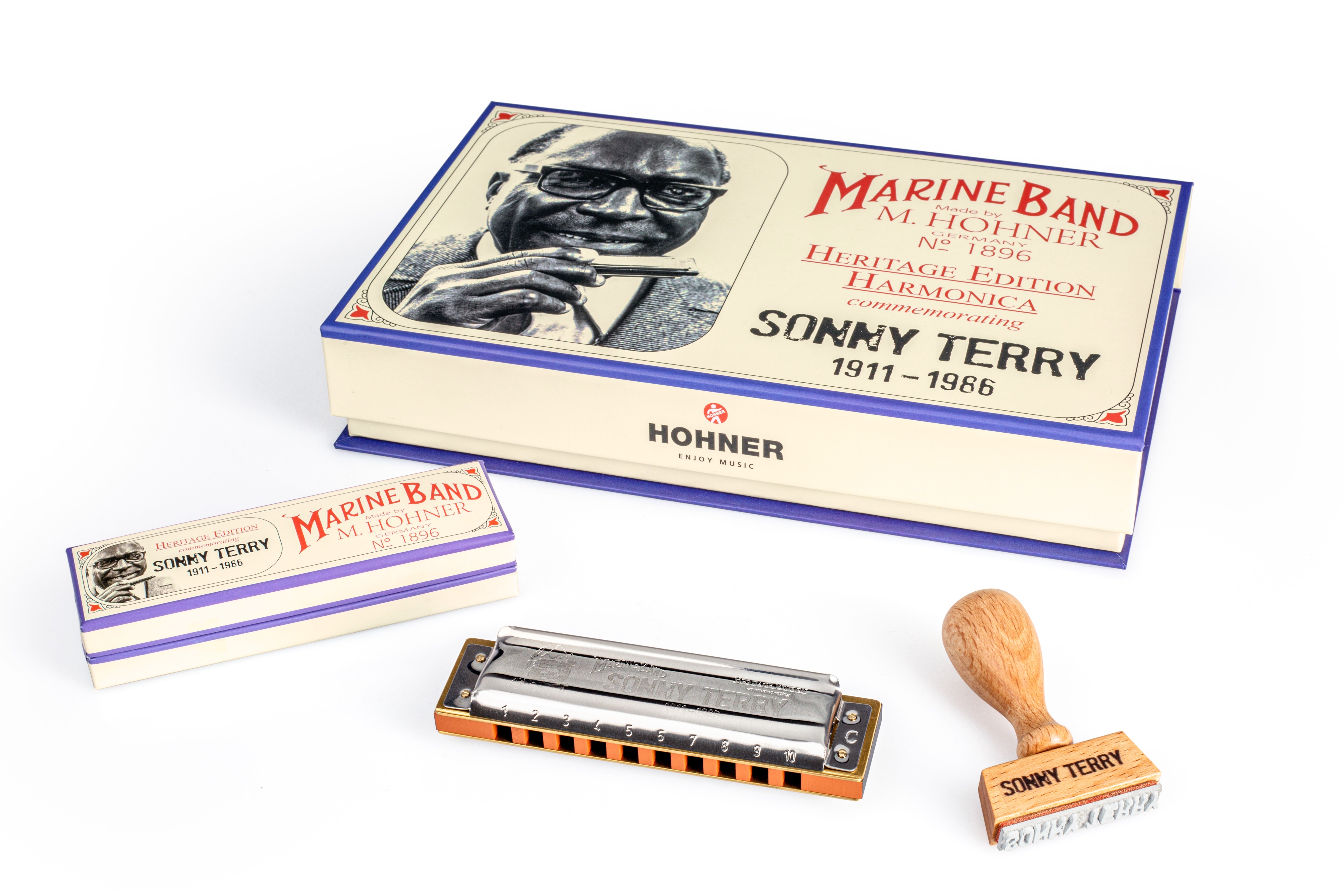 Hohner Sonny Terry Signature Edition 10-hole Diatonic Harmonica, Key of C
