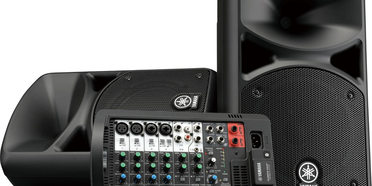 Yamaha STAGEPAS400/BT portable PA system with bluetooth — Tom Lee
