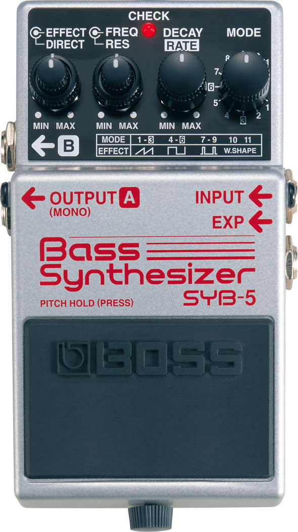BOSS SYB-5 Bass Synthesizer 低音結他效果器