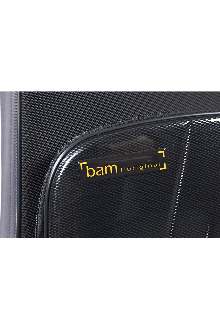 BAM New Trekking Double Trumpet Case, Brushed Aluminium