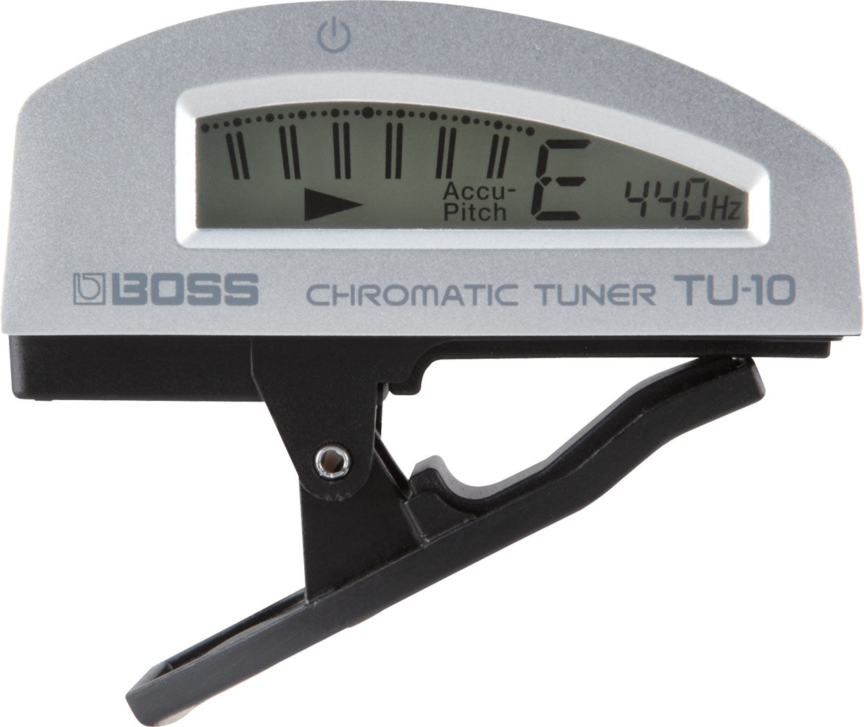 BOSS TU-10 Clip-On Chromatic Tuner (Silver) 調音器