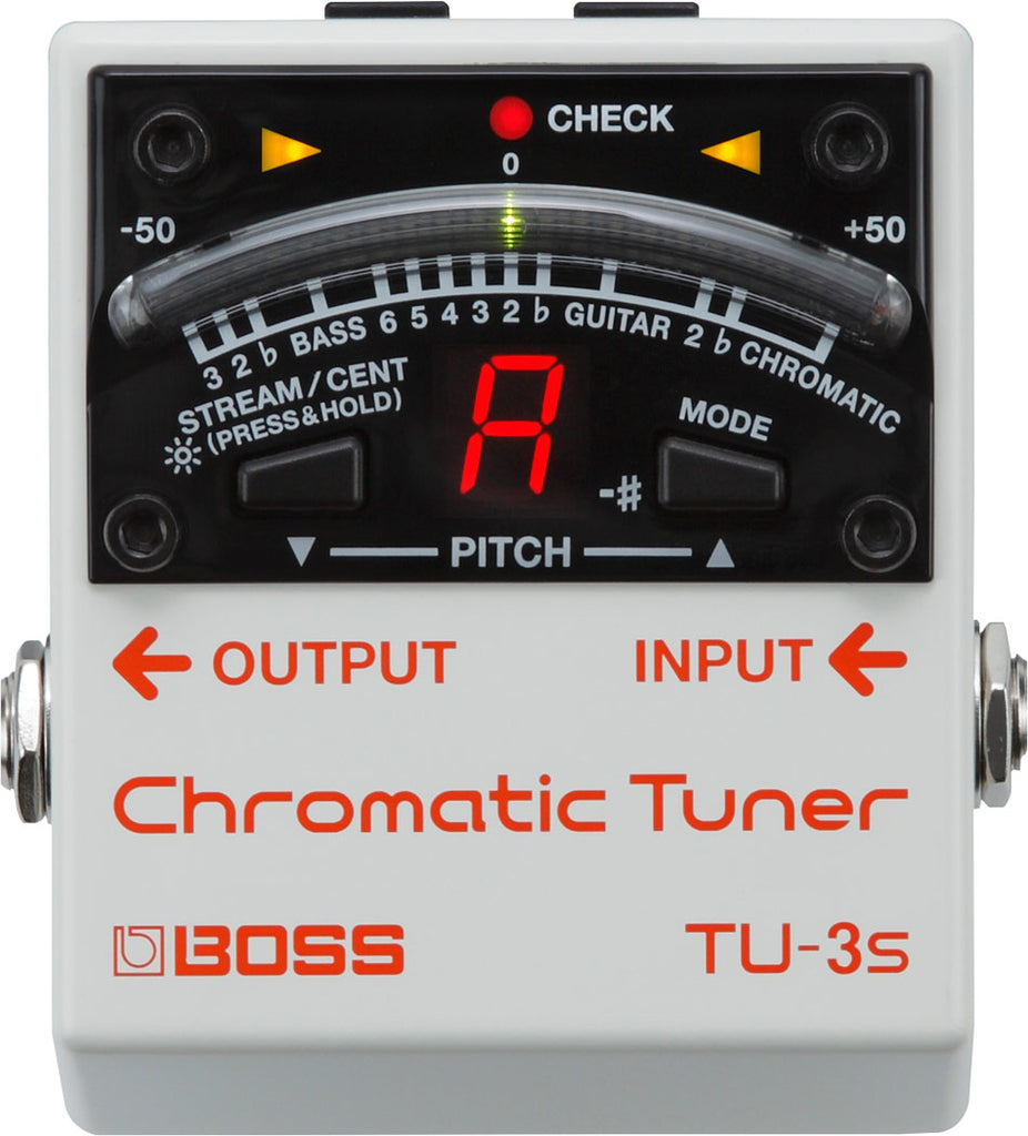 BOSS TU-3S Chromatic Tuner 調音器— Tom Lee Music
