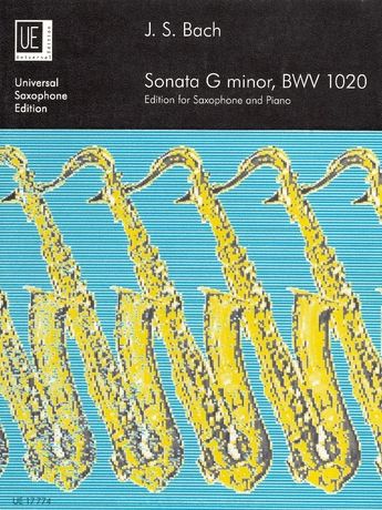 Johann Sebastian Bach: Sonata for soprano, alto or tenor saxophone and piano BWV 1020 