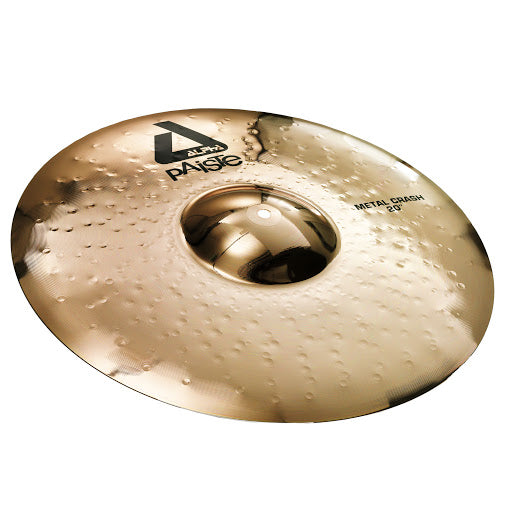 PAISTE Alpha Brilliant Metal Crash Cymbal (17"/18"/20")