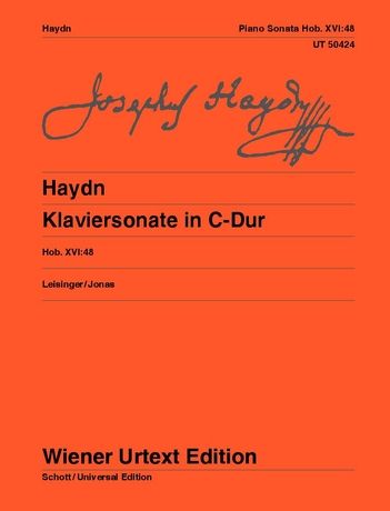 Joseph Haydn: Sonata for piano Hob. XVI:48