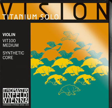 Thomastik Infeld Vision Titanium Solo Violin String Set