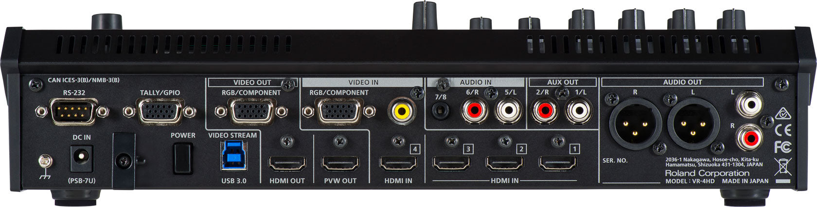 Roland VR-4HD AV Streaming Mixer