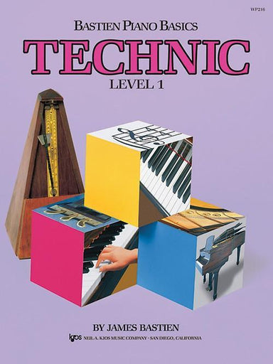 Bastien Piano Basics: Technic - Level 1