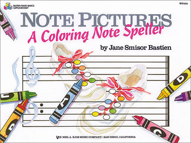 Bastien Note Pictures: A Coloring Note Speller