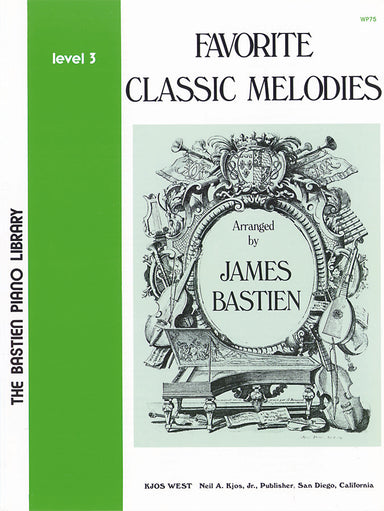 Bastien Favorite Classic Melodies, Level 3